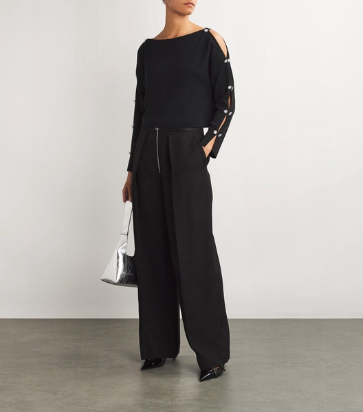 Wool Embellished Shakita Sweater