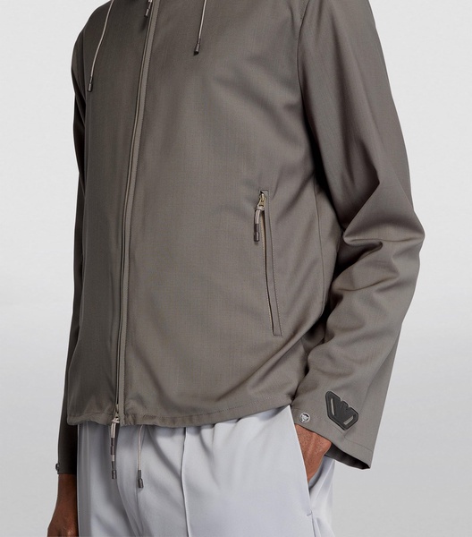 Wool Hooded Jacket