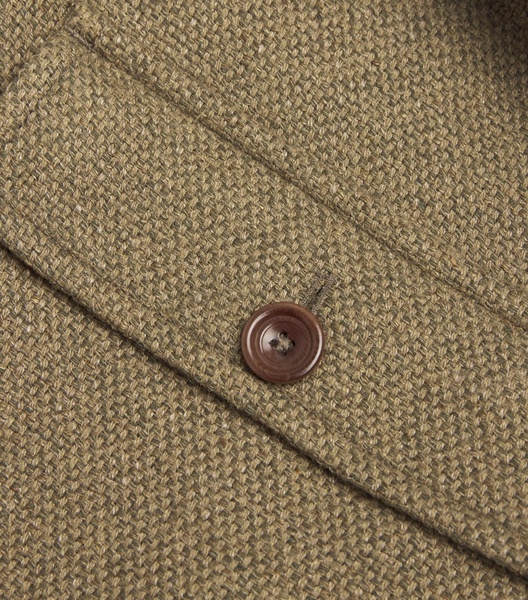 Silk-Linen-Cotton Utility Jacket