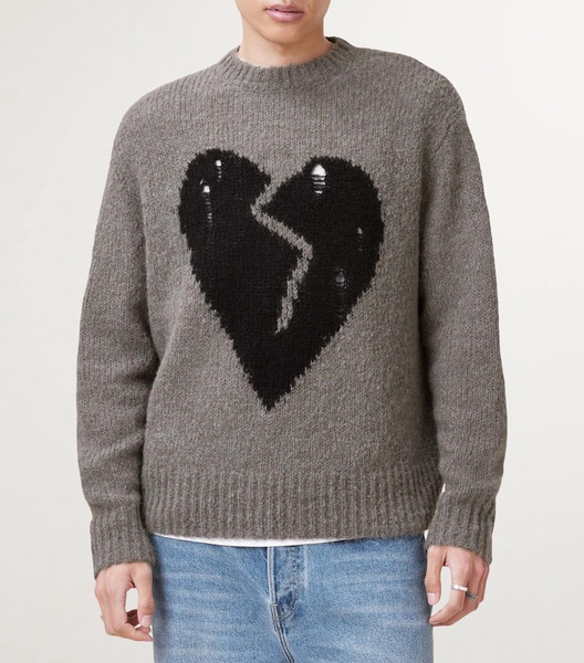 Wool-Blend Luvheart Sweater