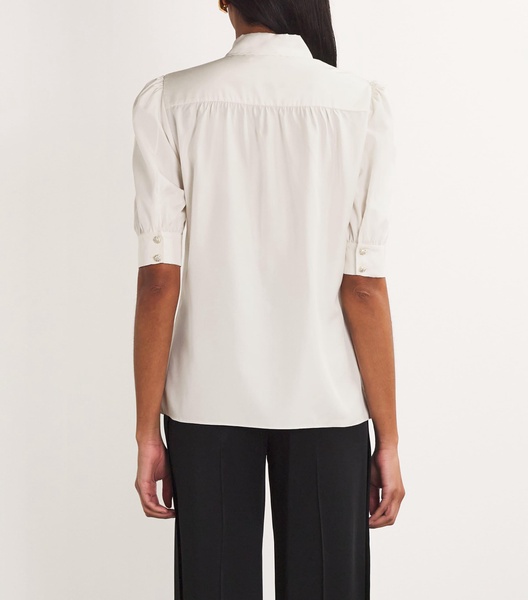 Silk Embroidered Blouse