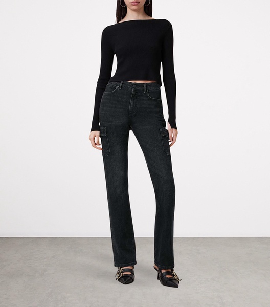 Hollis Cargo Bootcut Jeans