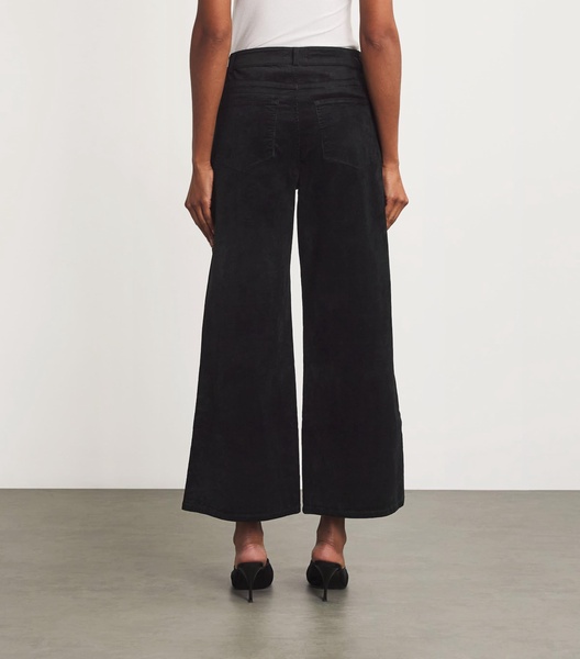 Harper High-Waist Wide-Leg Trousers