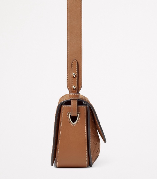 Woven Leather Ella Cross-Body Bag