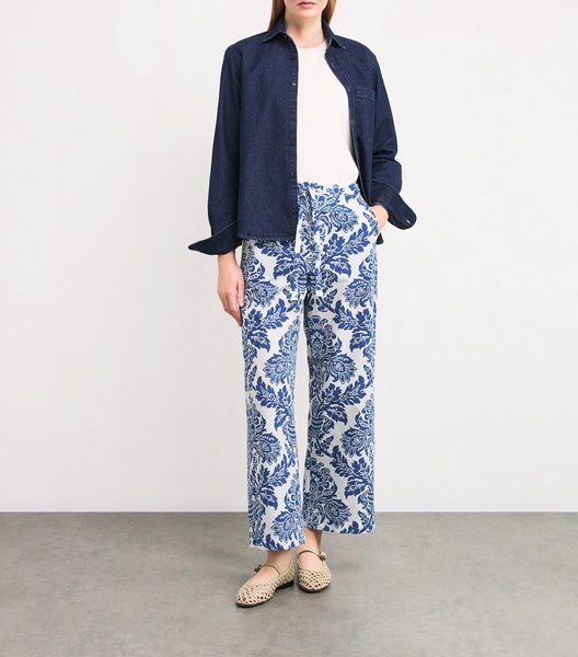 Cotton Printed Trousers