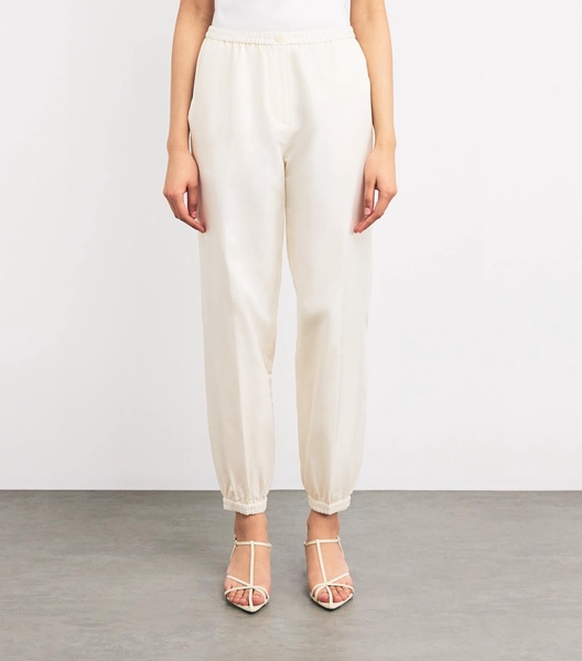 Silk-Cotton Taio Trousers