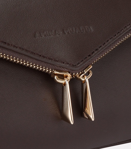 Small Leather Gemini Shoulder Bag