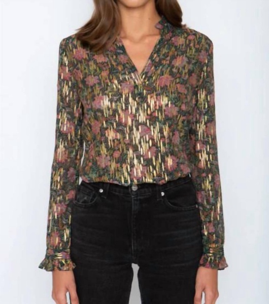 vivienne top in starlight floral