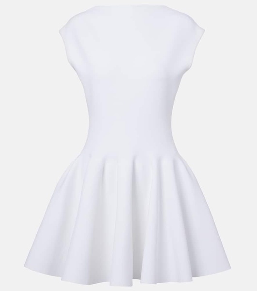 Pleated minidress