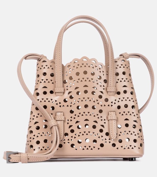 Le Mina 16 Vienne Wave leather tote bag