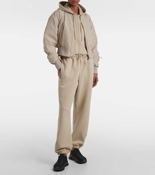 Truenature cropped bomber jacket