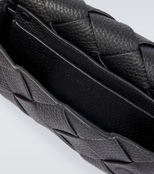 Diago Intreccio leather belt bag