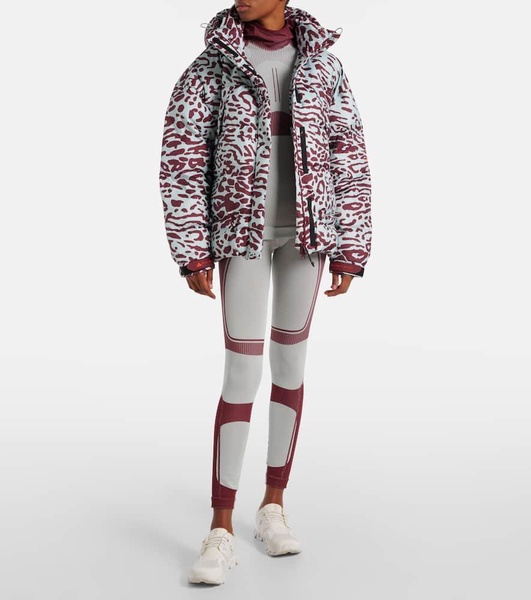 TrueNature leopard-print puffer jacket