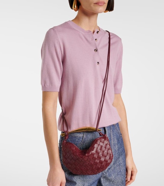 Sardine Baby Intrecciato leather tote bag