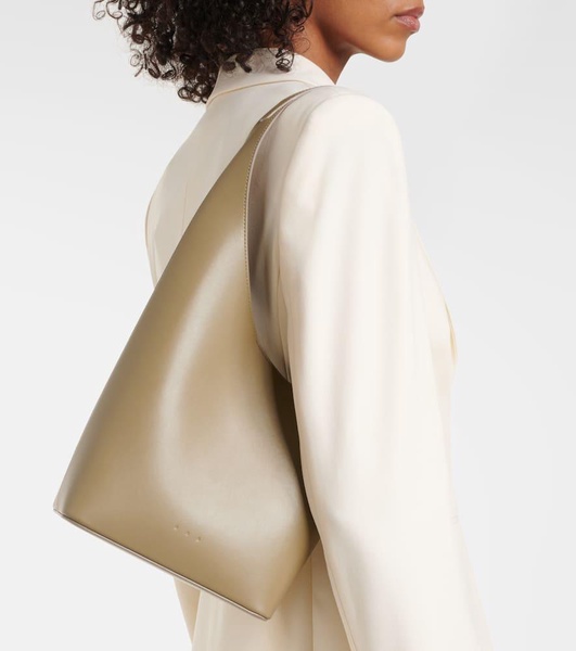 Demi Lune Small leather tote bag