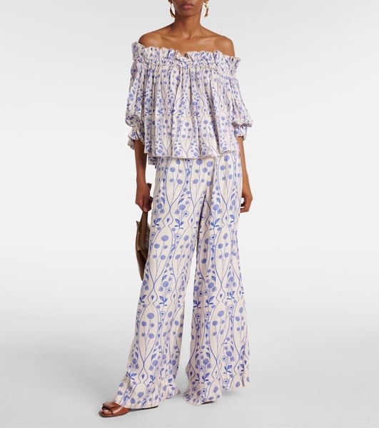 Pinon printed palazzo pants