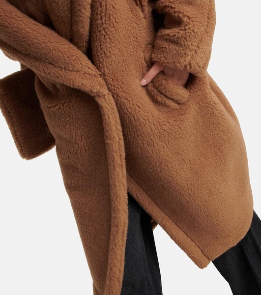 Teddy Bear camel hair and silk coat