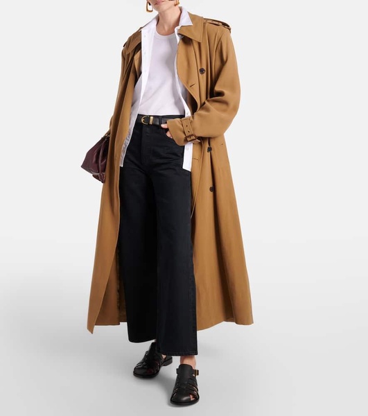 Ren high-rise cropped straight jeans