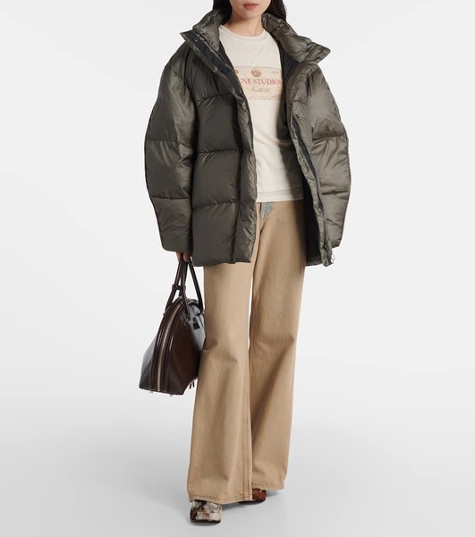Logo down jacket