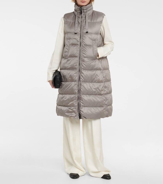Padded vest coat