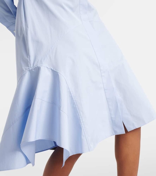 Cotton shirt dress