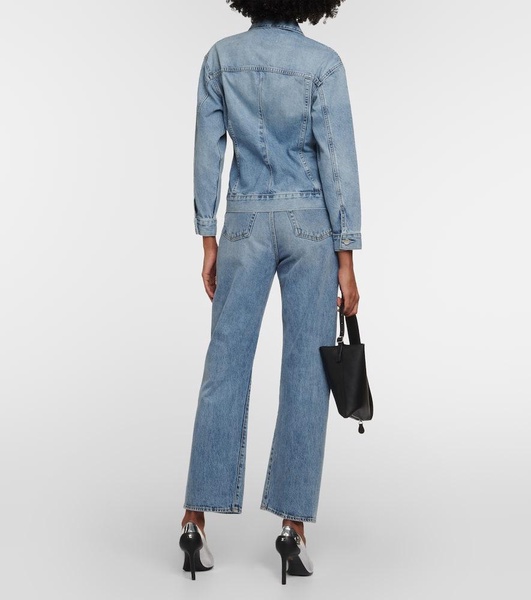x EmRata Bell denim jacket