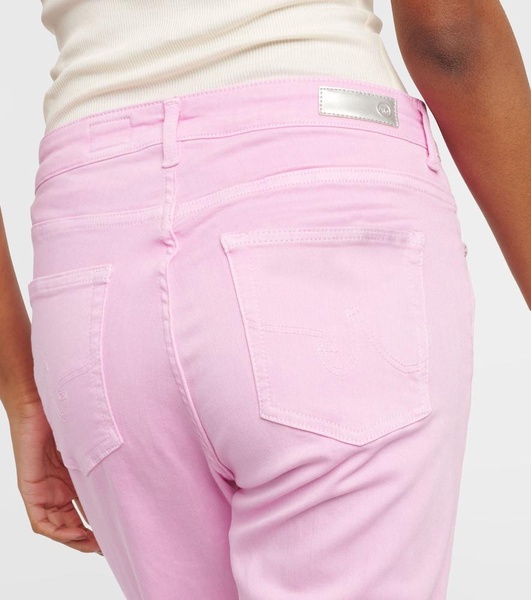 Sophie cotton-blend bootcut pants