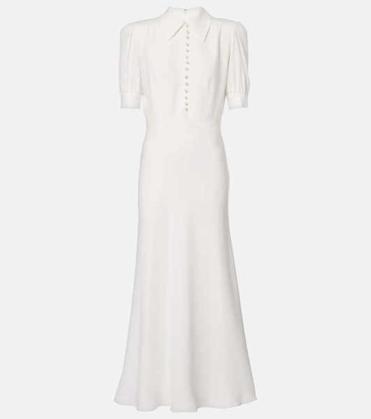 Satin midi dress