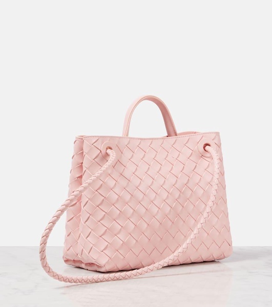 Andiamo Intrecciato Small leather tote bag