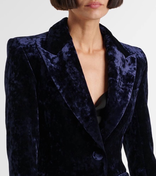 Velvet blazer