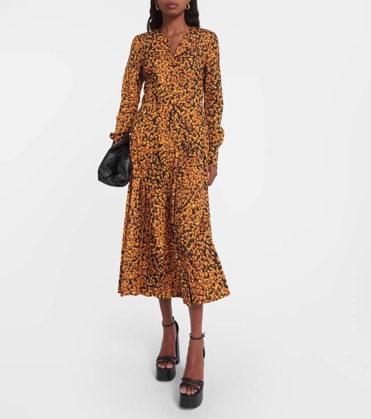 Teys printed midi dress