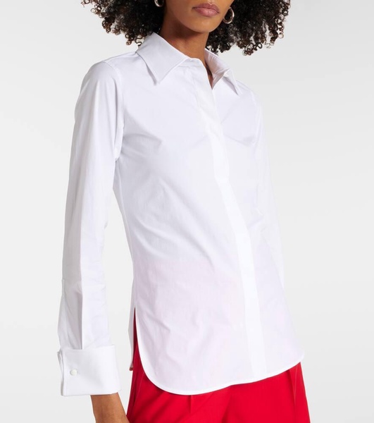 Knut cotton-blend poplin shirt