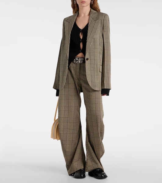 Plaid blazer