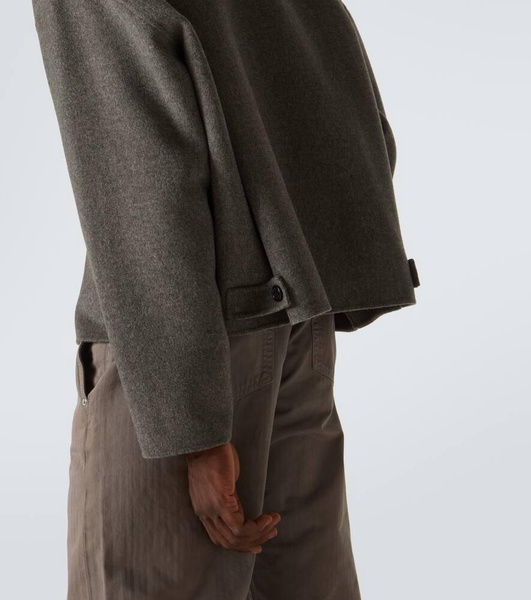 Wool blouson