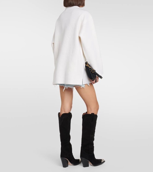 Sailor Suit wool minidress