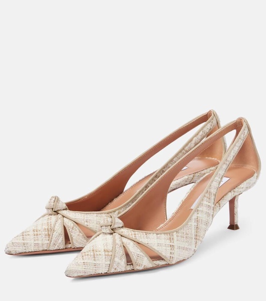Premiere 50 cutout tweed pumps