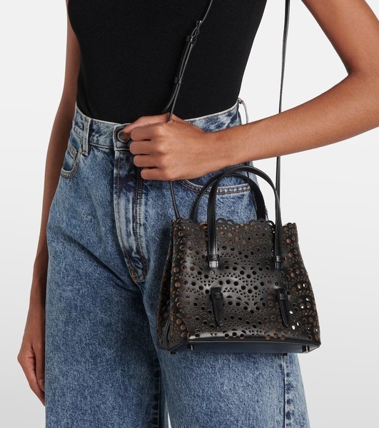 Le Mina 20 Vienne Wave leather tote bag