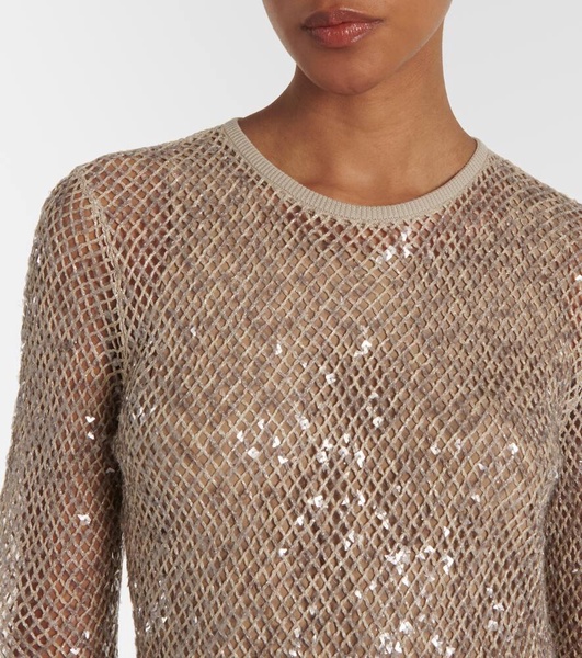 Sequined gown
