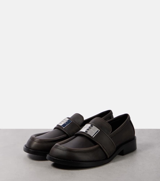 Logo loafers