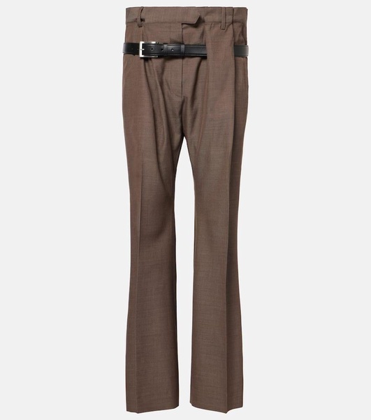 Partar wool flared pants
