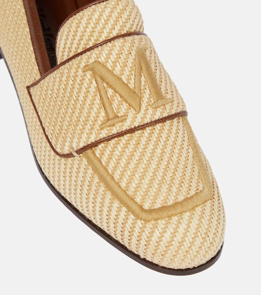 Liza logo loafers