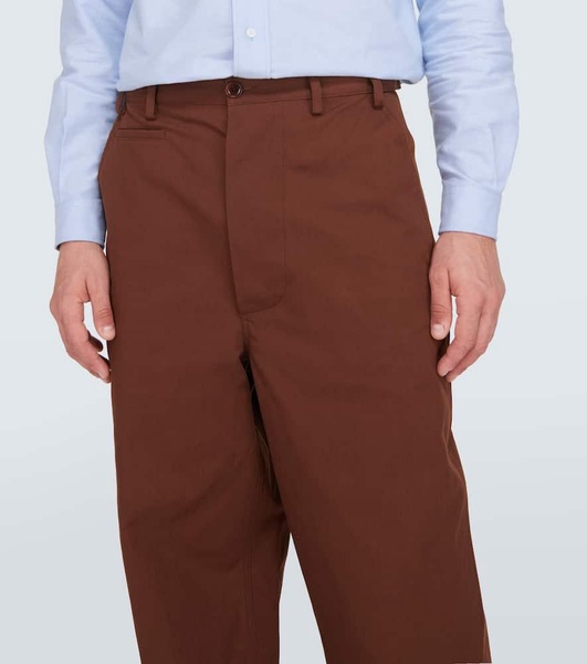 Cotton canvas pants 