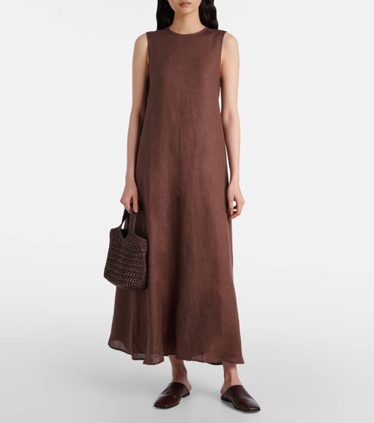 Tallin linen maxi dress