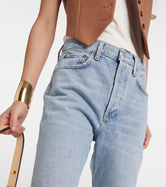 Fran mid-rise straight jeans