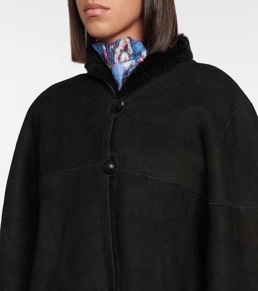 Abazoe shearling coat