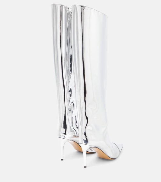 Alex 105 metallic knee-high boots