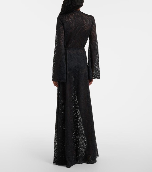 Ophelia lace maxi dress