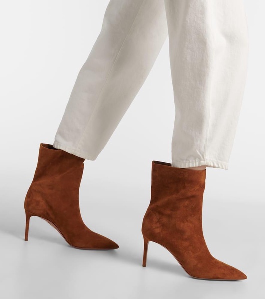 Matignon suede booties