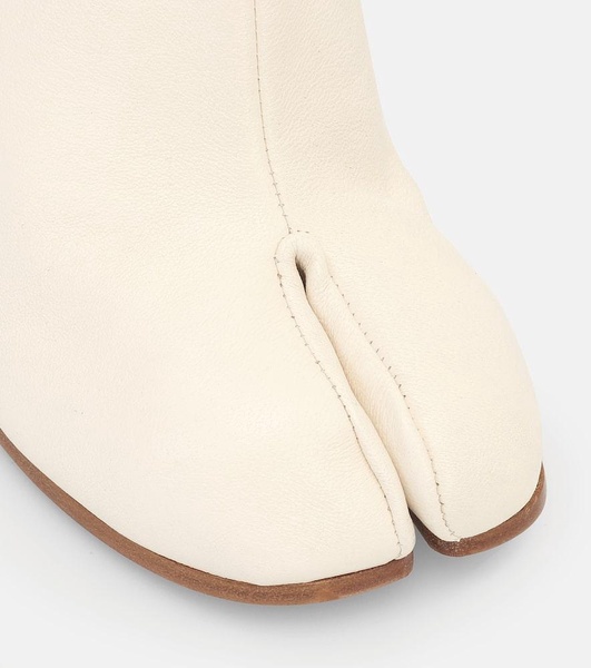 Tabi leather ankle boots