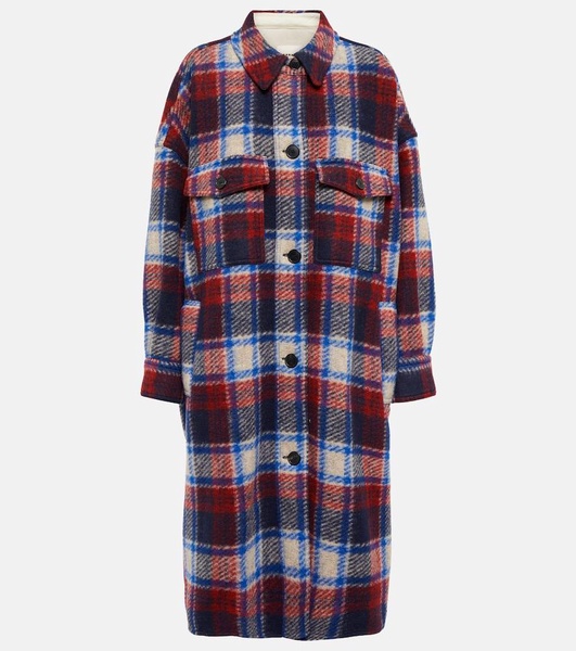 Fontizi checked coat